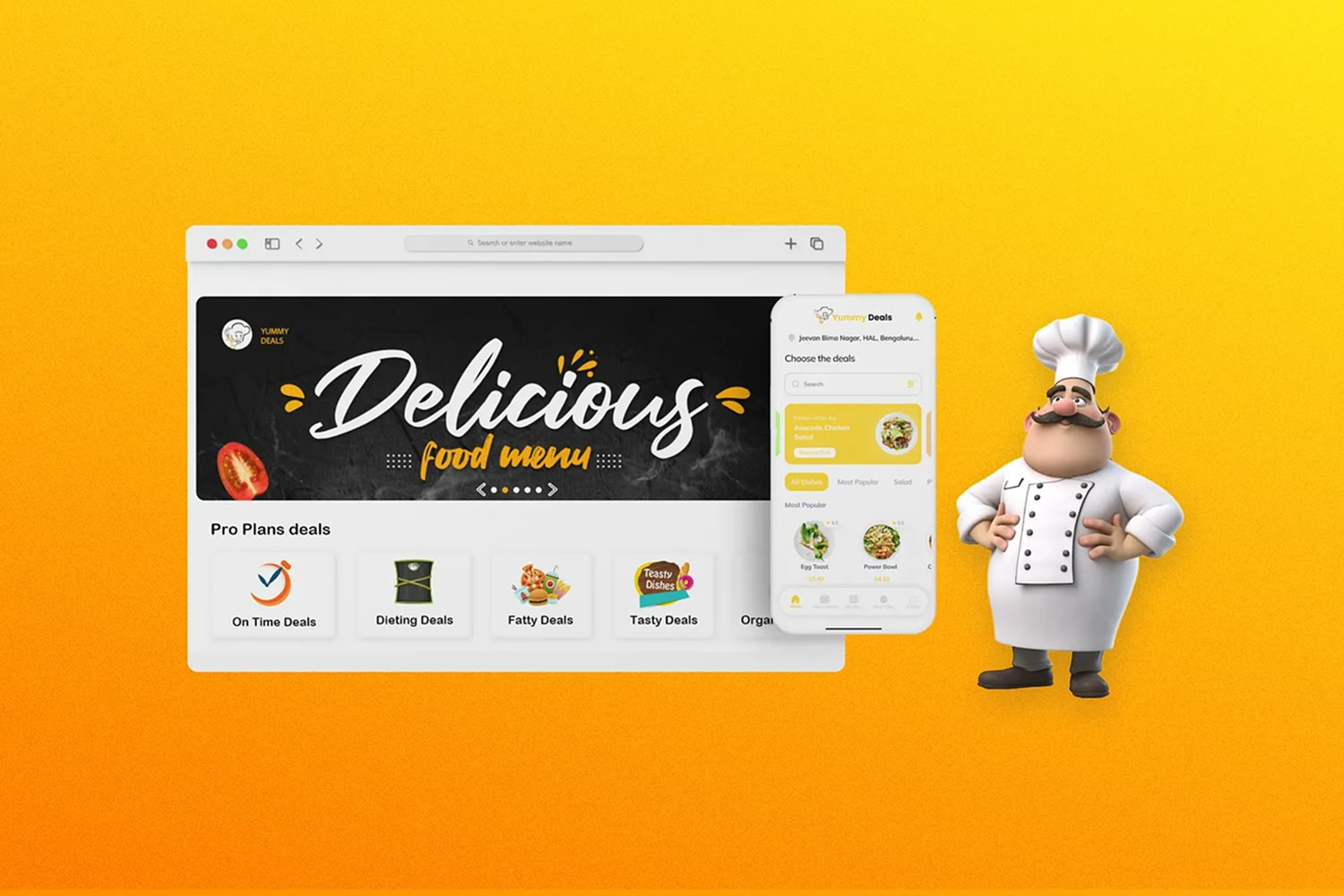 Mobile app interface designed by Externo