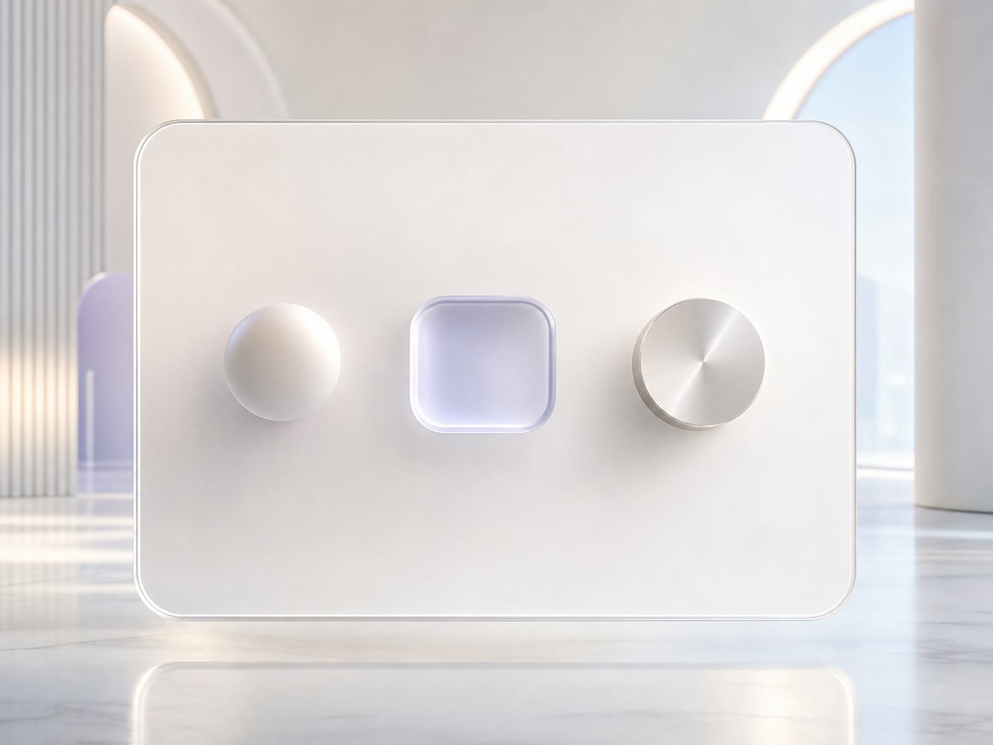 A sparse interface missing labels, hierarchy, feedback, and an obvious path