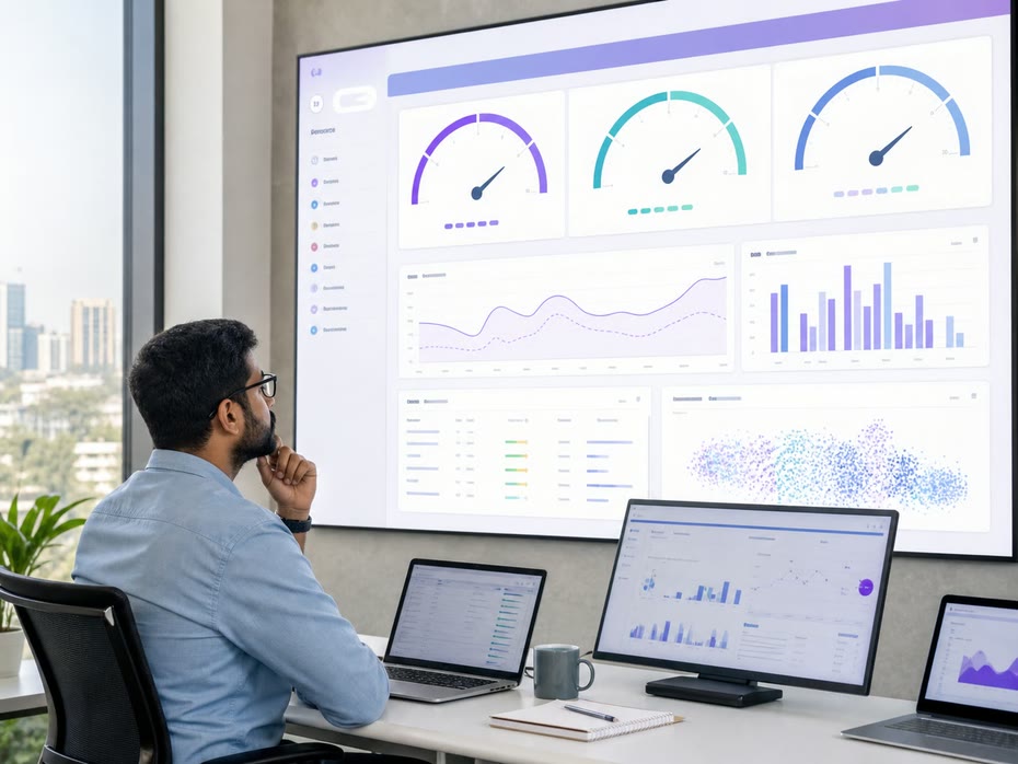 Latency and cost monitored in production, so quality stays affordable