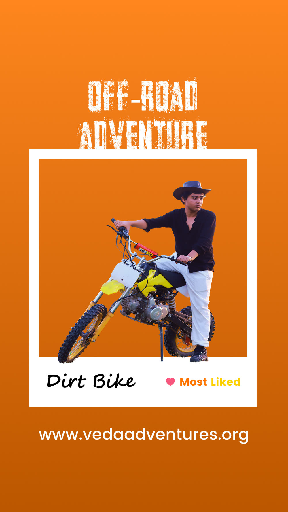 Veda Adventures story creative - one price, endless adventures